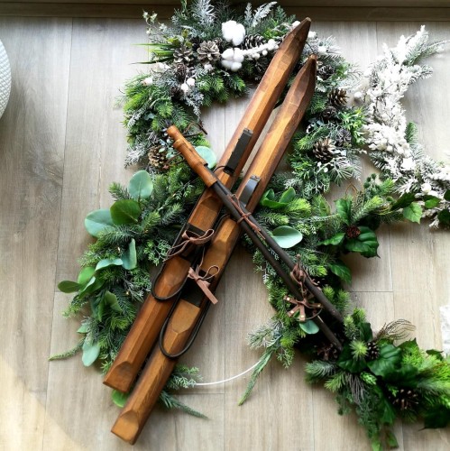 Super narty drewniane do dekoracji świątecznych