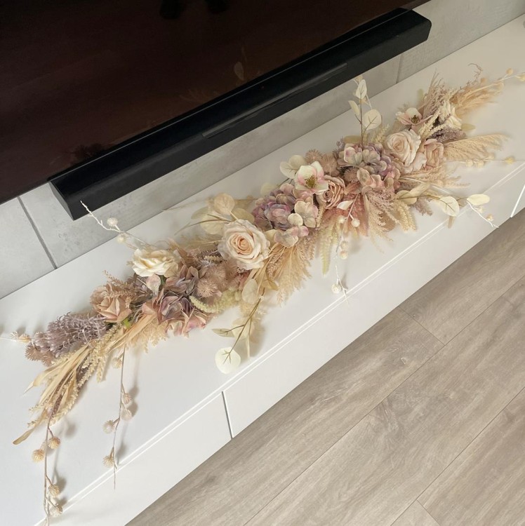 Delikatna girlanda boho